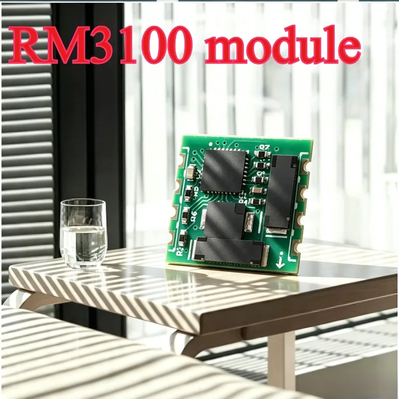 RM3100 Magnetometer Sensor Module PNI 3-Axis Geomagnetic Electronic Compass, JY-RM3100 Magnetic Field Sensor