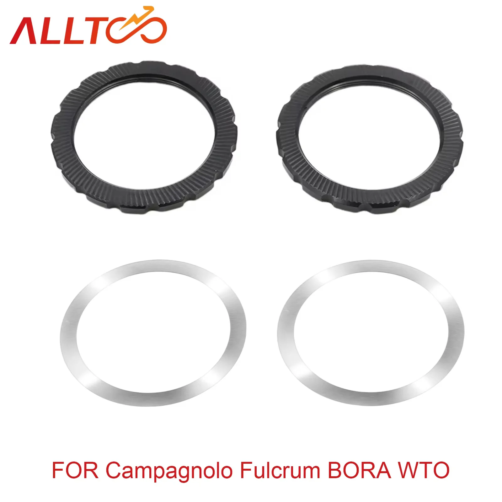 ALLTOO Bike Part FOR Campagnolo Fulcrum BORA WTO Centerlock Disc Brake Rotor Lock Ring Lockring For AFS Disc Brakes : M1-101B