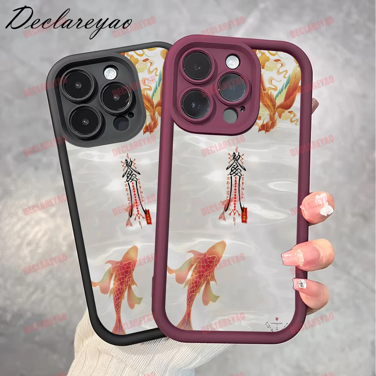 DECLAREYAO لينة ضوء سليم ماتي أغطية بولي يوريثان ل Realme C65 نارزو V5 60 C71 V25 C75 C61 نوت 5 13 N63 C63 3 غطاء مقاوم للصدمات