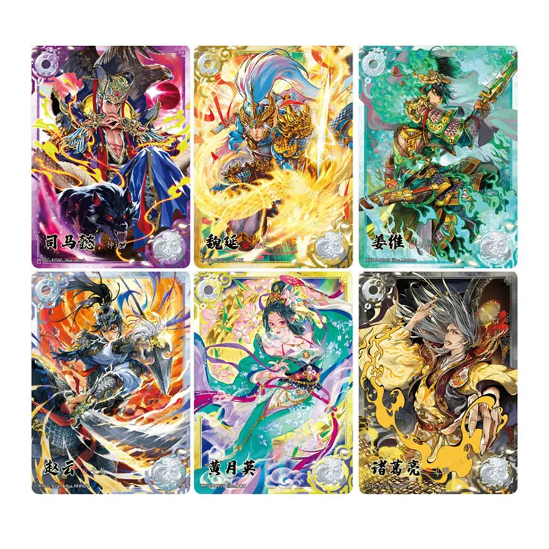 KAYOU Three Kingdoms Series 8 Xing Gui Cang Qing H/L/X/G/ST/FS/SH/white/green/yellow/FY/Z Genuine Qunying Yaoshi Collection Card