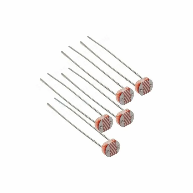 10-20PCS photoresistor GL5506 GL5528 GL5537 GL5539 GL5506 GL5549 LDR light detection switch sensor DIY