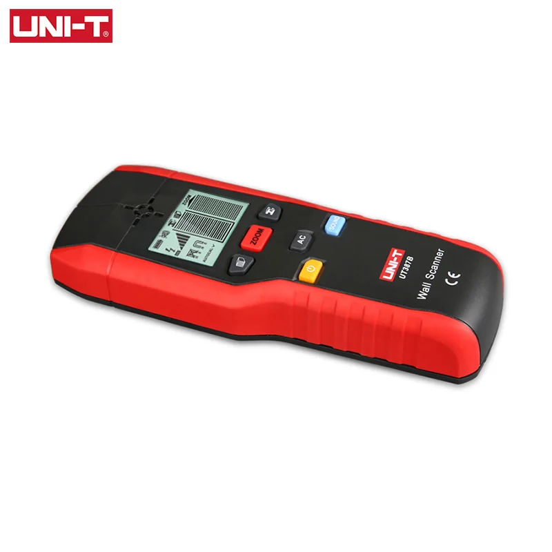 UNI-T UT387B Wall Scanners Ferrous Meters Non-ferrous Metal Detectors Copper Wood Metal Detector Flashing LED Light Indication