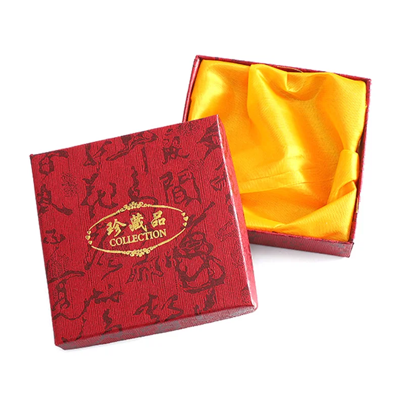 Requintado e Elegante Pulseira Embalagem Gift Box, Jewelry Collection Box