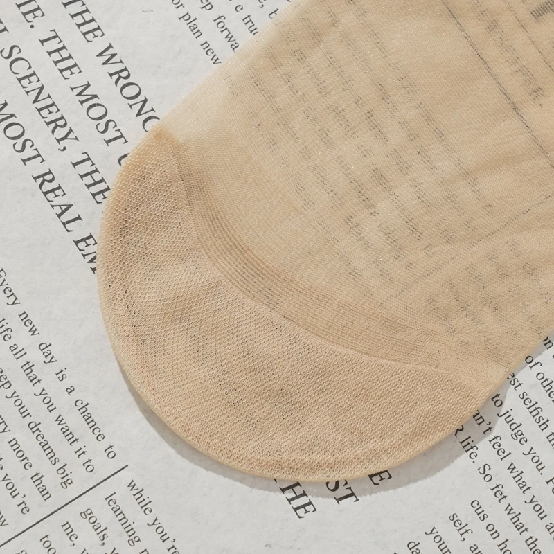 10 Paare/Lot Damen Sommer Ultra-Dünne Wadenlange Strümpfe Transparente Atmungsaktive Kristallstrümpfe Vielseitige Wadensocken – Detail 9