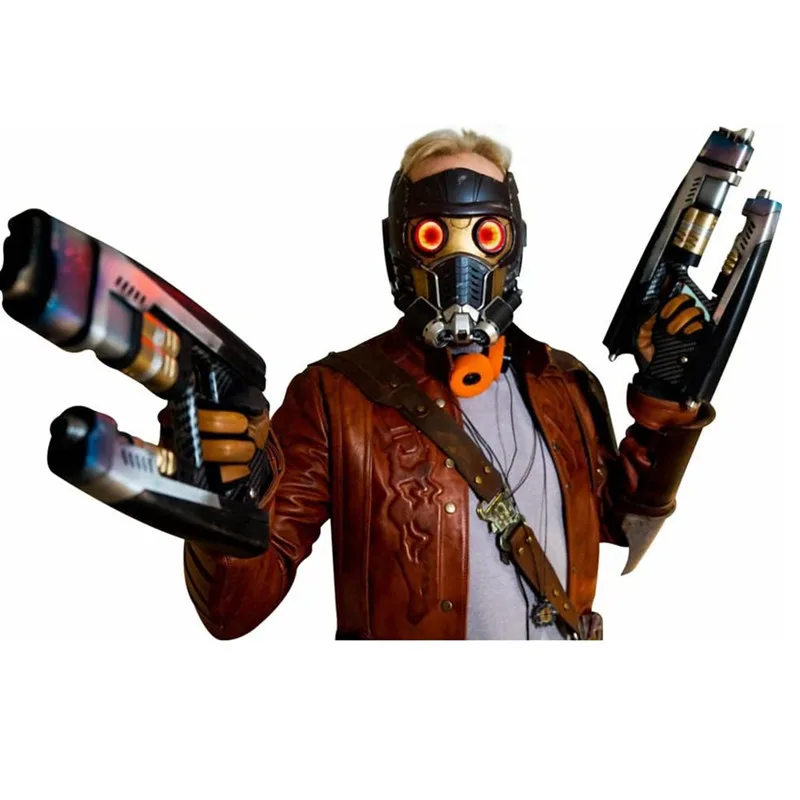 Star Wars Guardians of The Galaxy Star-Lord Gun Blaster Resin 1:1 Replica Peter Quill Cosplay Guns Weapon Toys for Birthday Gift