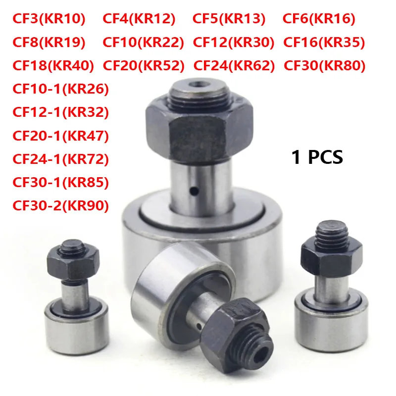 CF3 CF4 CF5 CF6 CF8 CF10 CF12 CF16 CF18 CF20 CF24 CF30 Cam Cuscinetto A Rullini Tipo Bullone KR10 - KR90 Cuscinetti Ruota E Perno