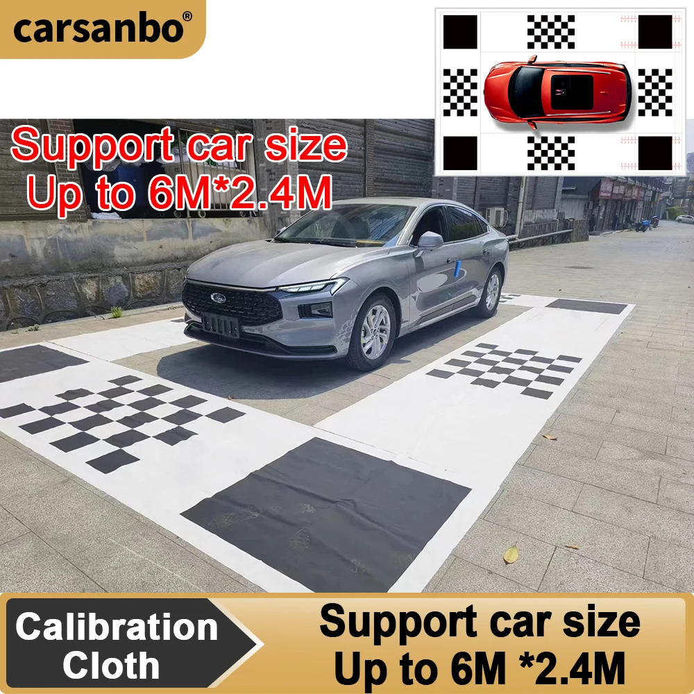 

Carsanbo Calibration Cloth For 360 Panorama System For Vehicle Length Less than 6 meter Width Less than 2.4 Meter DV600AI 700AI
