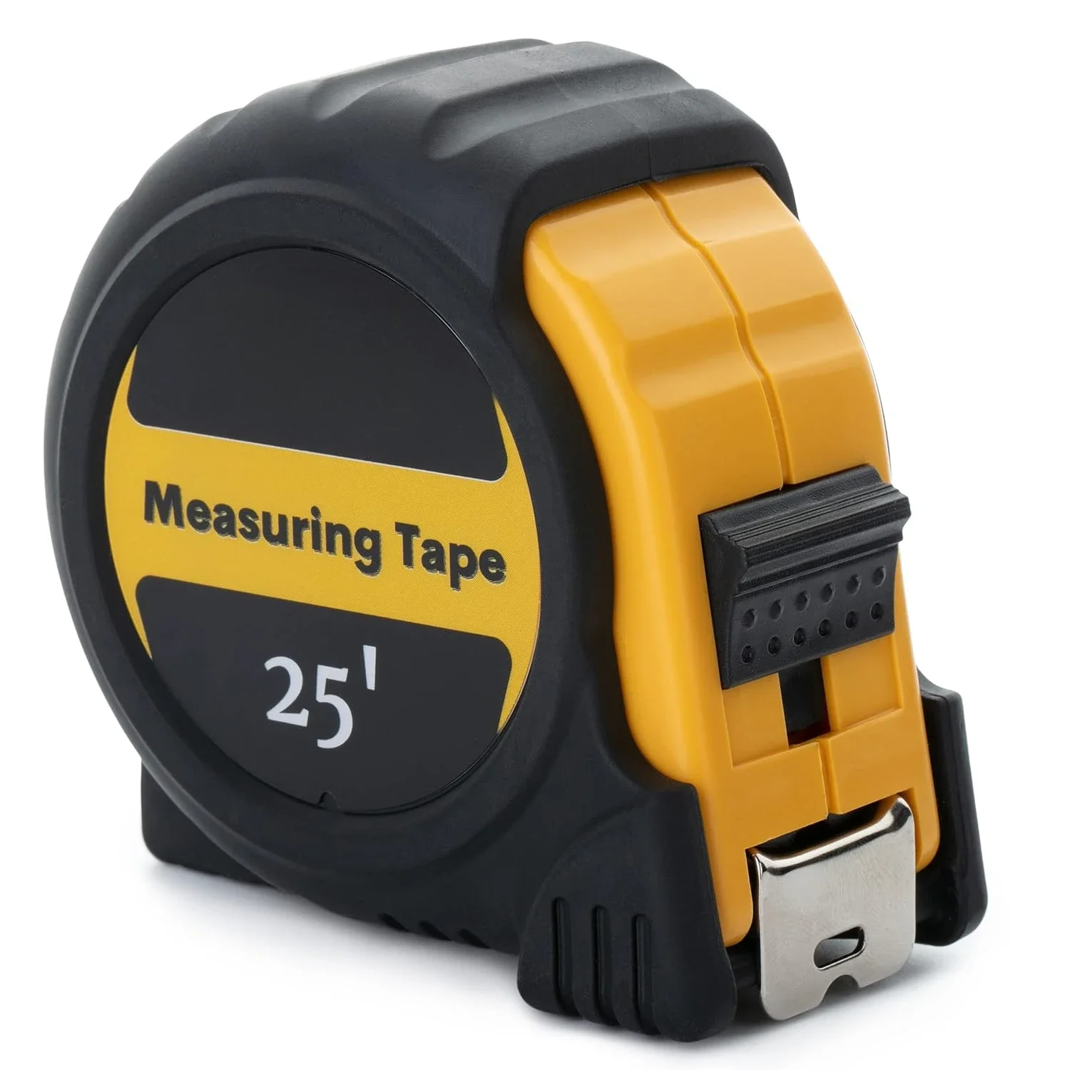 Tape Measure, 25-Foot, Steel Retractable Tape Measure with Fractions, Easy Read Tape Measure, Steel Tape Measure 25 ft