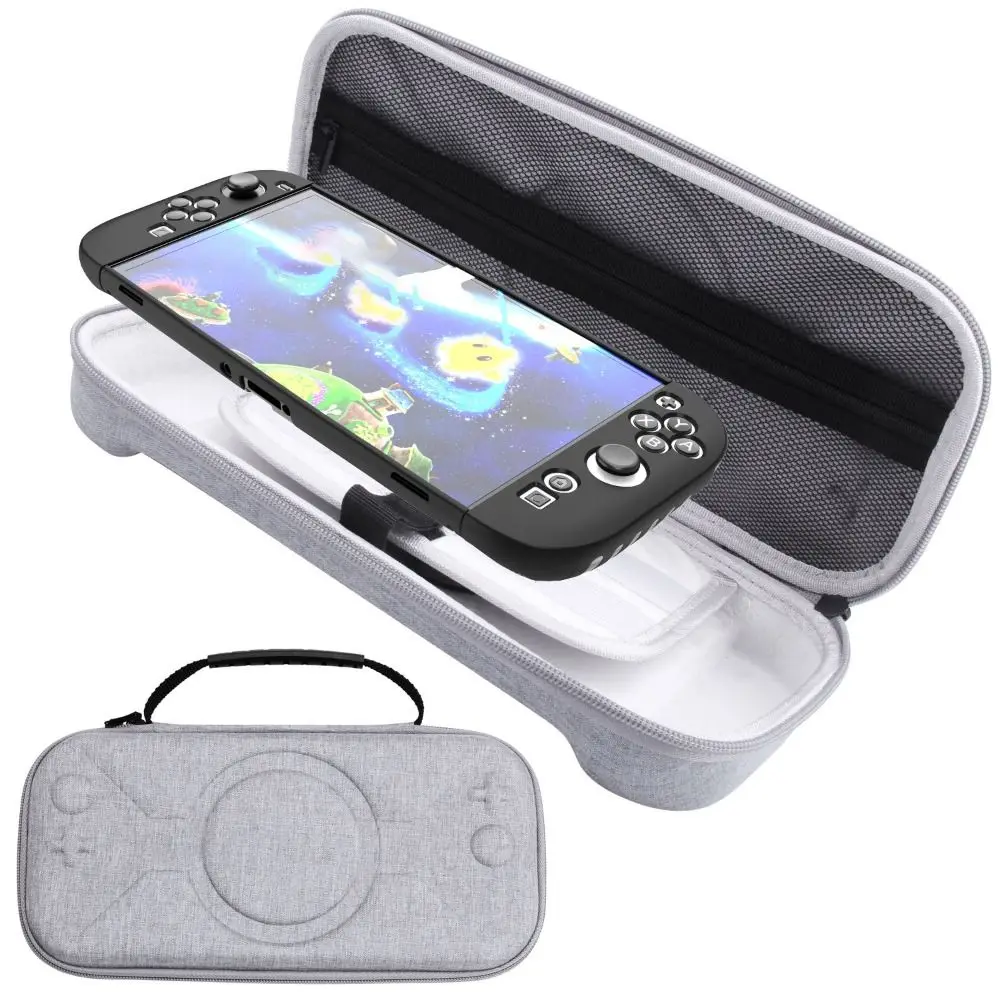 

EVA Handheld Game Console Cover Hard Shockproof Carrying Case Anti Scratch Portable for Nintendo Switch 2nd Gen 2025
