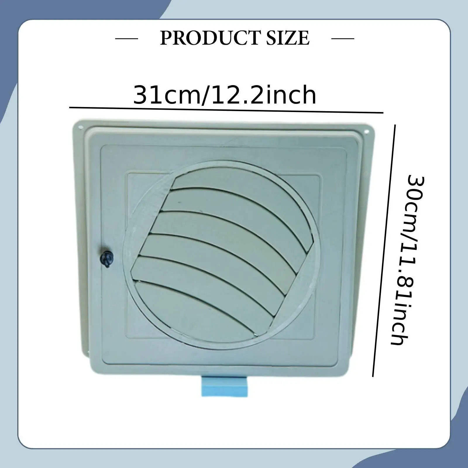 Air Vent Grille Versatile Heavy Duty Accessories Air Outlet Cover Air Deflector Professional for Airport Factory Shopping Mall