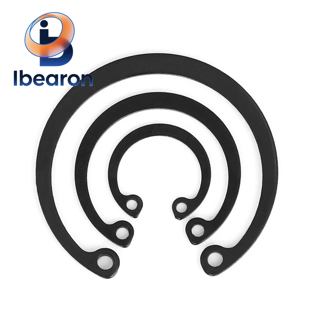 C-Type Internal Circlips for Hole | Fit 18~150mm Hole | Qty 1-100PCS Optional | 65Mn Spring Stee Durable For Machinery/Repair