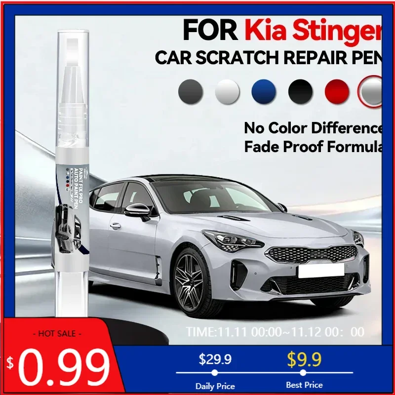 

Vehicle Dedicated Exclusive Car Paint Repair Pen For 2017-2023 Kia Stinger Paint Scratch Repair Accessories Black ABP Silver C4S