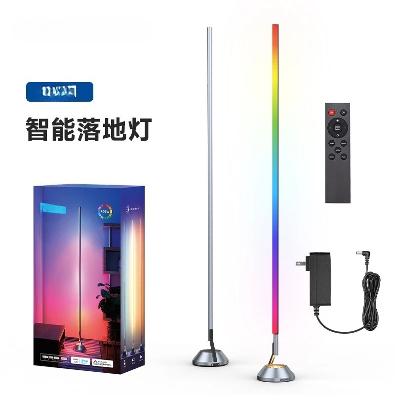 

LED Corner Light Compatible with Alexa 1500 Lumens Smart Modern Floor Light