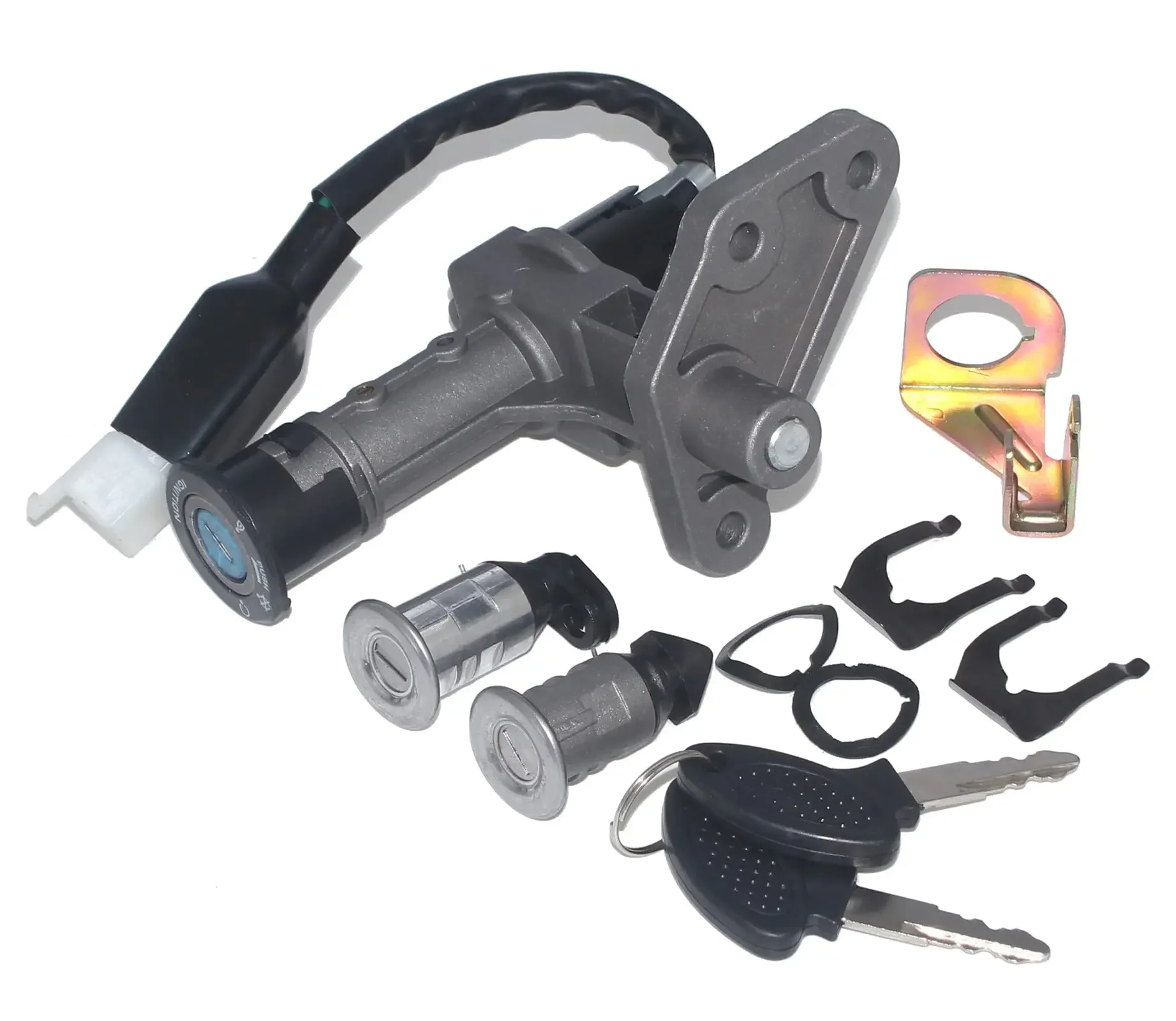 Ignition Switch Key Set for GY6 Scooter SMART DEALSNOW Gas Fully Automatic Street Legal Scooter Jonway Roketa Moped Motorcycle
