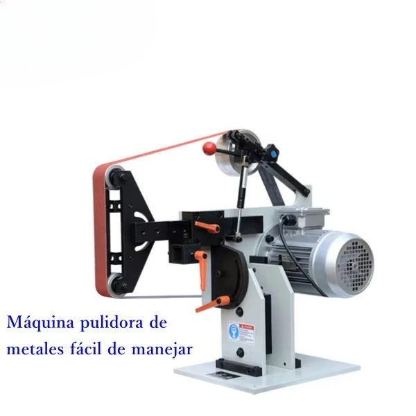 

JUHUA Easy-to-operate Metal Polishing Machine Compact Home DIY Belt Sander Low Cost Manual Buffing Grinder For Stainless Steel