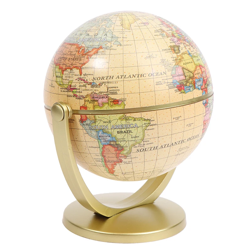 

Terrestrial Earth Globe World Map With Stand Geography Education Toy Home Decoration Office Ornament Kids Gift