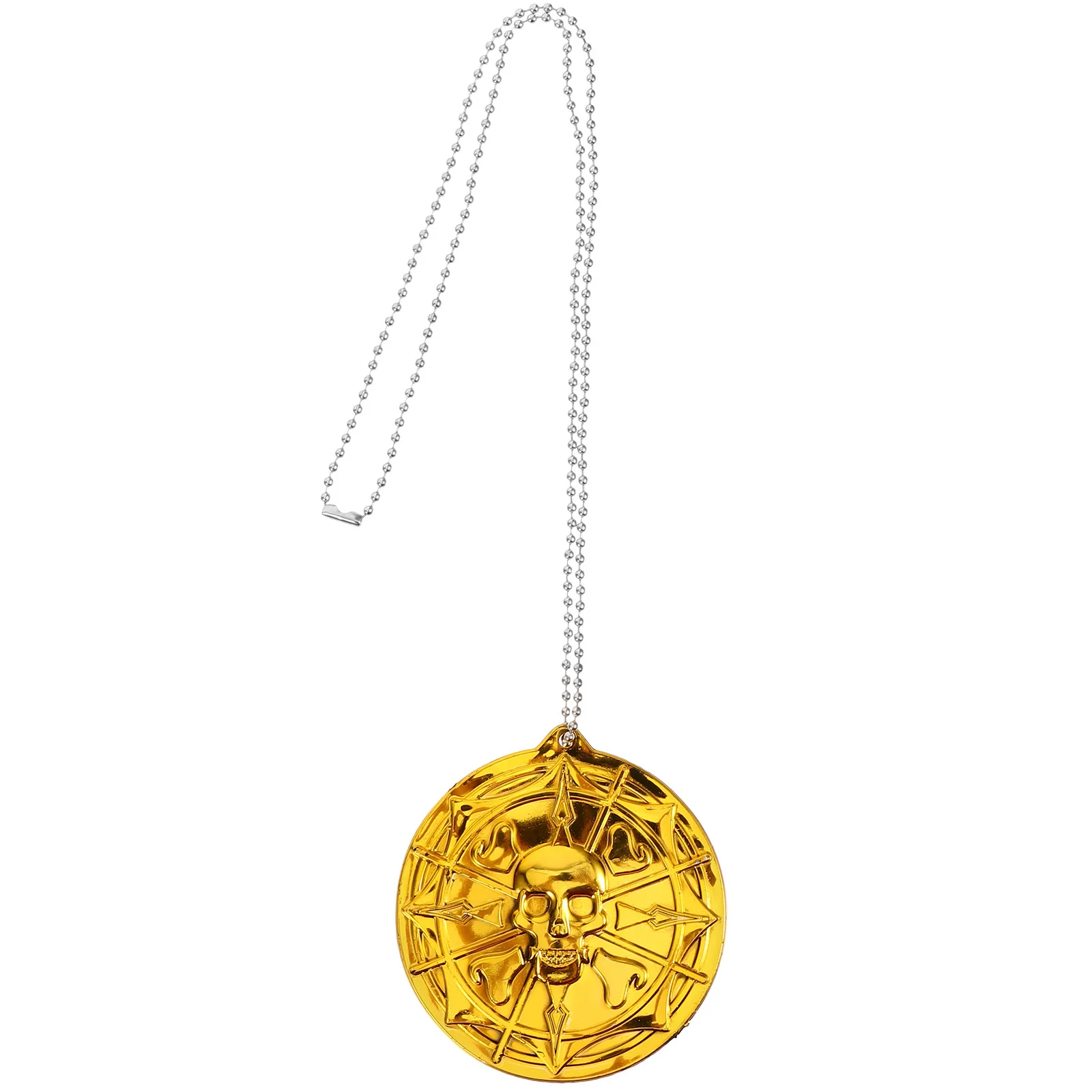 Schedel hanger ketting gotische vintage ketting voor mannen vrouwen punk sieraden lange retro accessoire piraat choker lichtgewicht