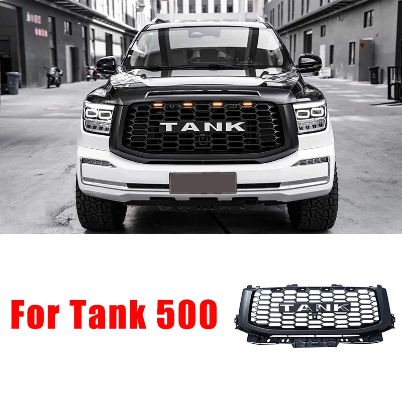 

For Great Wall Tank 500 grille modification front grille TANK logo exterior decoration kit