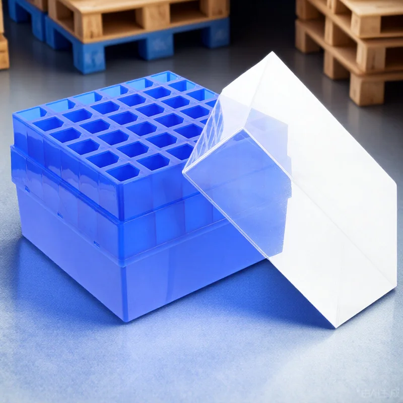 

36 Holes Freezing Box For Centrifuge Tubes Test Tube Storage Organizer Plastic Holder Lab Sampling Case Testing Boxes