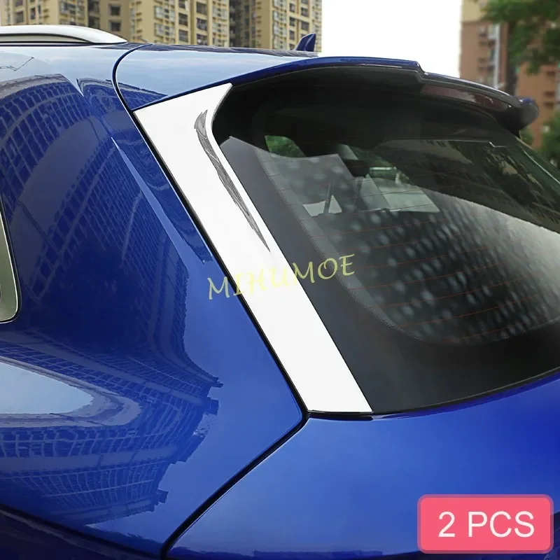 

Chrome Car Rear Window Spoiler Side Wing Trim Cover For Audi Q5 FY SQ5 2017-2024 2023 2022 2021 2020 2019 2018