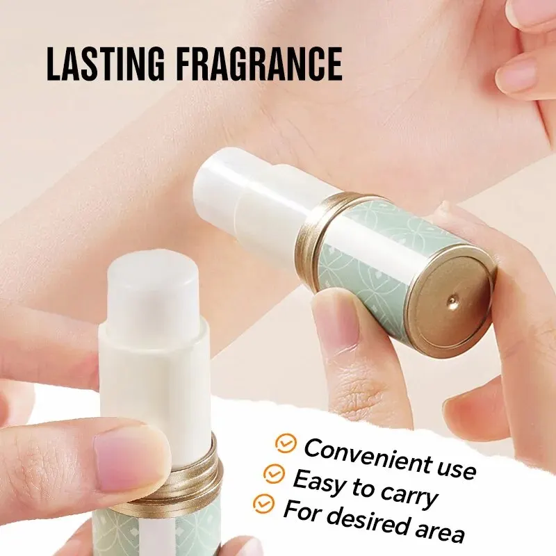 Solid Perfume Fragrances Solid Balm Mild Long Lasting Aroma Deodorant Fragrance Antiperspirant Portable Pocket Solid Balm