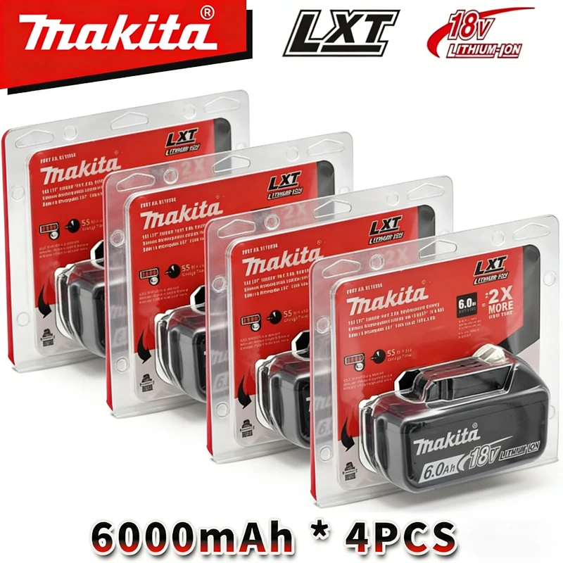 

6000mAh original Makita battery 18V 6.0Ah 2Ah rechargeable battery,replacing Makita BL1830BL1840BL1850BL1860B, power tool batter