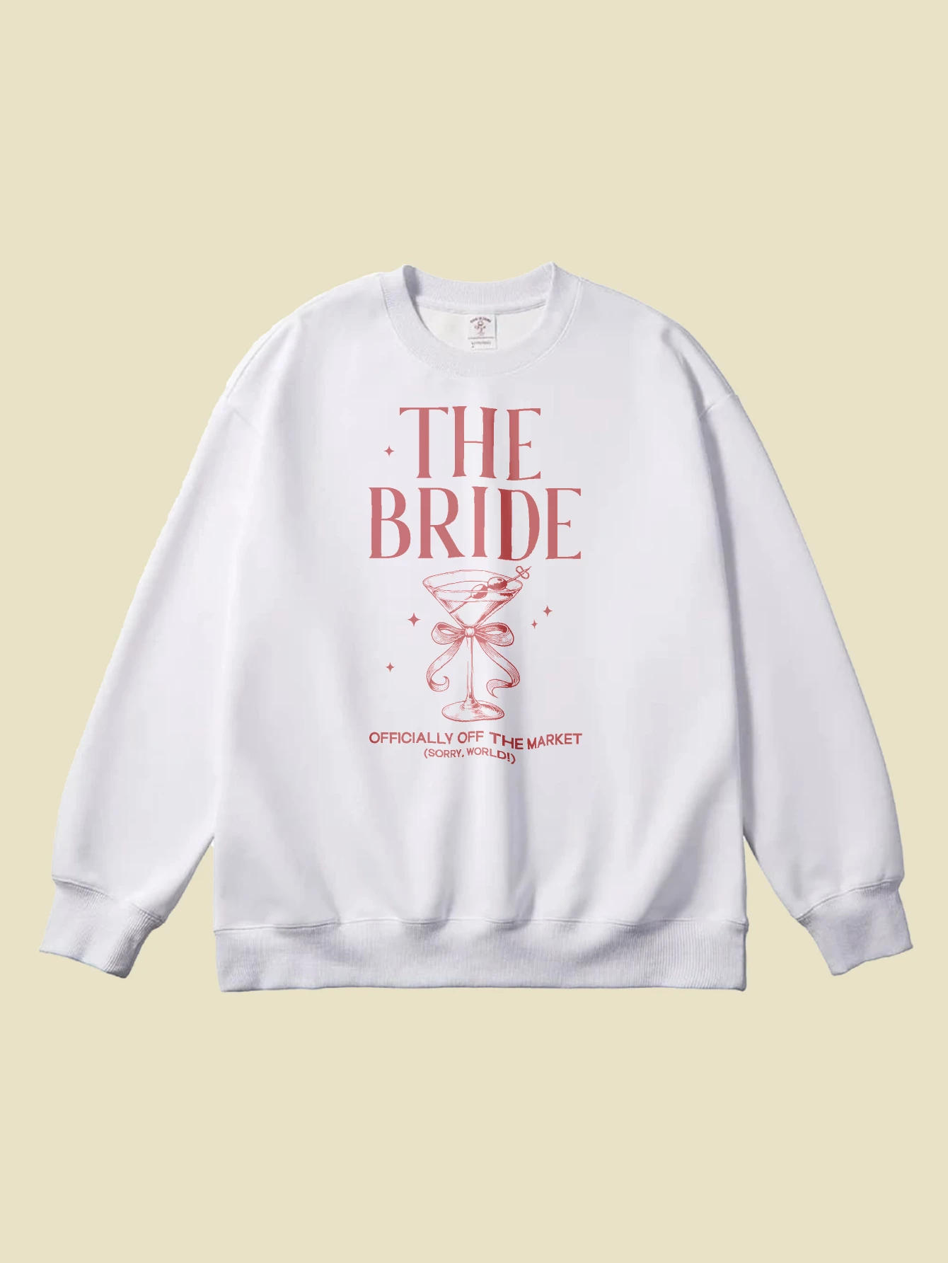 

Цветной уютный разноцветный джемпер с круглым вырезом для невесты, женский свободный крой, теплый хлопок для осенне-зимних видов спорта, стиль Хэллоуина