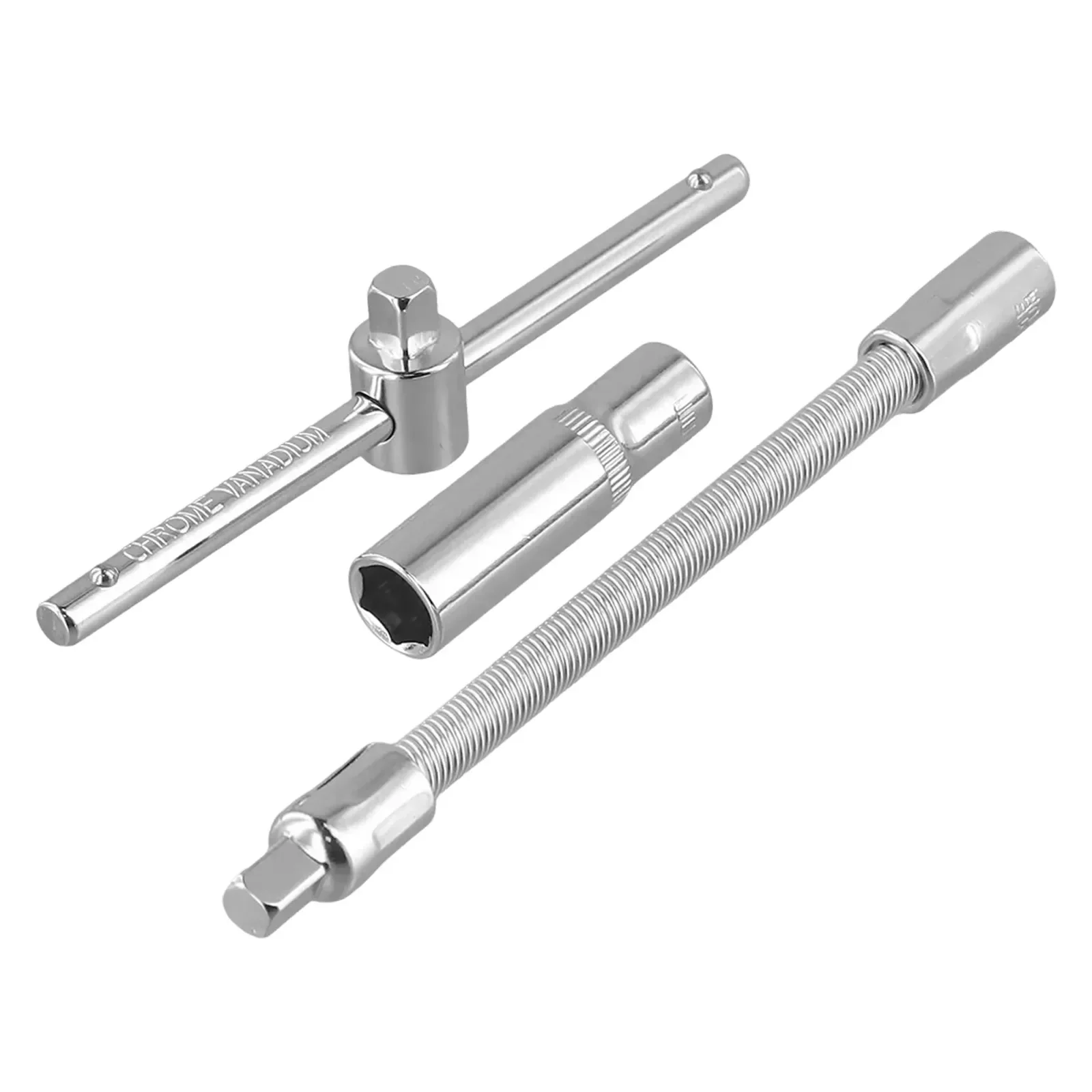 

Ratchet Socket Extension Set 34pcs Chrome Plated Bars Designed for Easy Access to Fasteners in Limited Space Environments