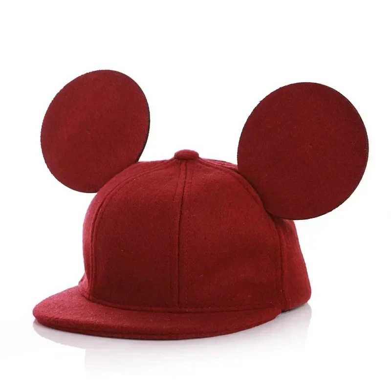 Men's and Women's Fashion Casual Mouse Ears Baseball Cap Adjustable Comfortable Breathable Children's Hip Hop Duck Tongue Cap