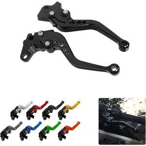Poignée de frein d’embrayage universelle pour moto, levier de tambour pour BMW Honda Yamaha Suzuki Accessoires de moto, modification en alliage CNC 10 meilleures ventes BMW Technic - No 4