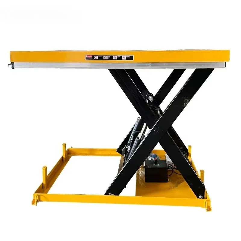 Scissor Lift Table Hydraulic 1~ 4m Lift Height Electric Scissor Lift Table