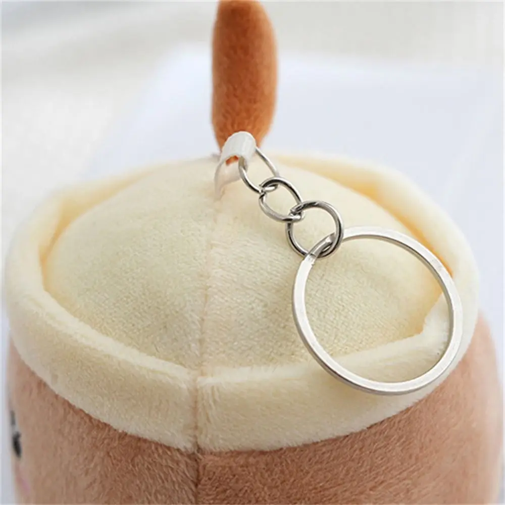 Boneca de pelúcia bolha chá chaveiro frutas chá chaveiro leite chá chaveiro macio dos desenhos animados boba boneca brinquedos de pelúcia mochila decoração