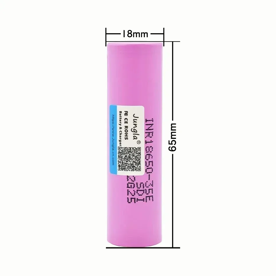 100% originale 2024New Bestseller 18650 3500Mah 25A Scarica INR18650 35E 1-100PCS 3.7V Li-Ion Batteria al ricaricabile + Spedizione gratuita