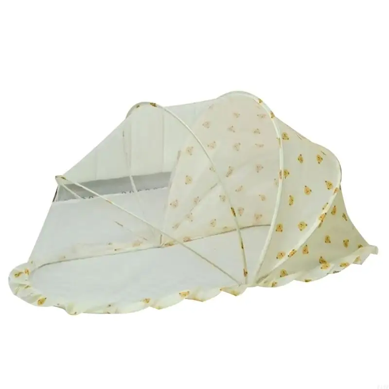 F19f draagbaar babybed vlieg netten gaas zonneschad