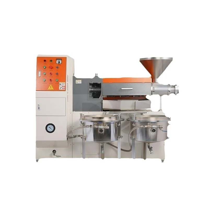Commercial Stainless Steel Style Rice Bran Sesame Peanut 100 Type Oil Press Machine