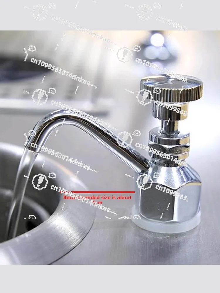 Bar Counter Long Flow Faucet Set Coffee Milk Tea Shop Long Flow Sink Cleaning Stainless Steel Flow Well