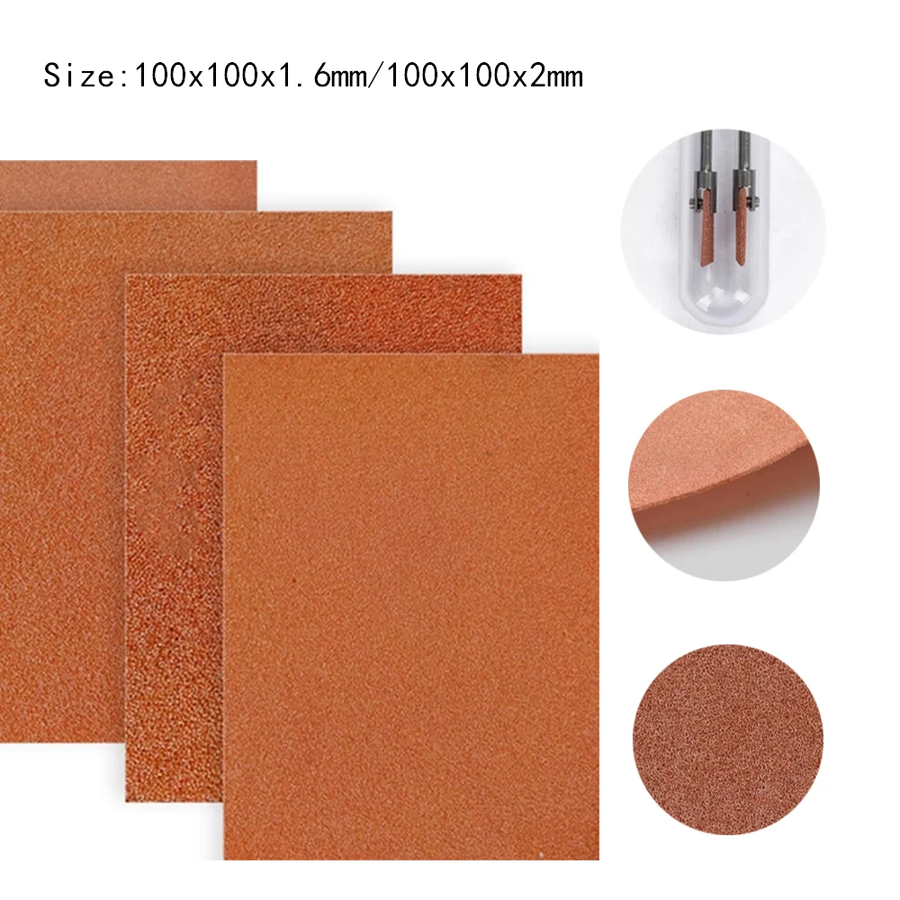 Espuma porosa de 1,6/2mm de espesor, espuma conductora de cobre, Material metálico, espuma de cobre porosa, materiales de batería, espuma Cu/conucción de calor