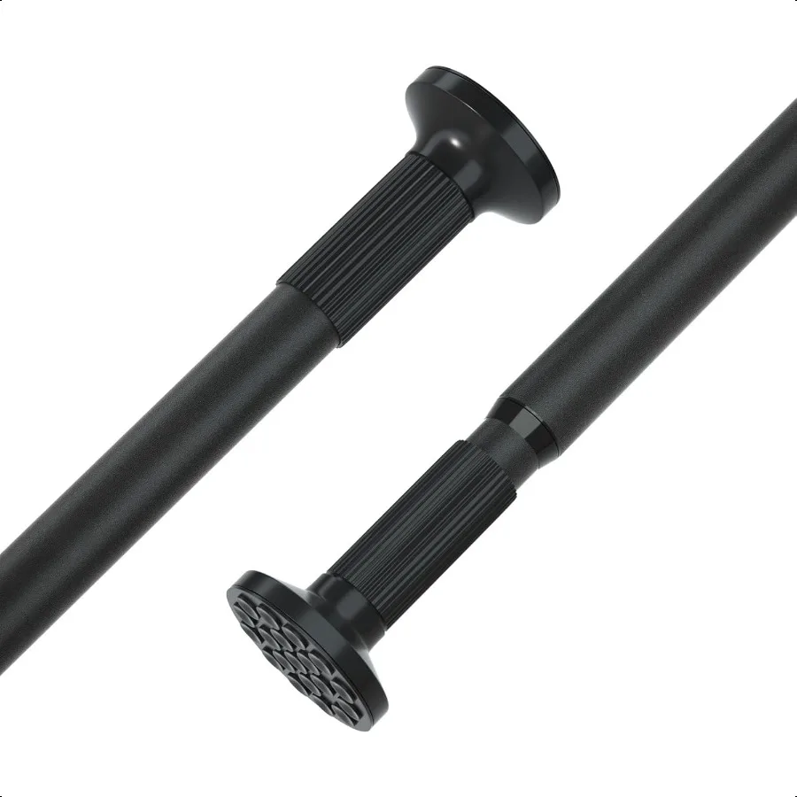 

Tension Curtain Rod 51166 Inch Extra Long Outdoor Curtain Rod for Patio Window Bathroom NoDrill DualEnd Adjustable Spring Showe