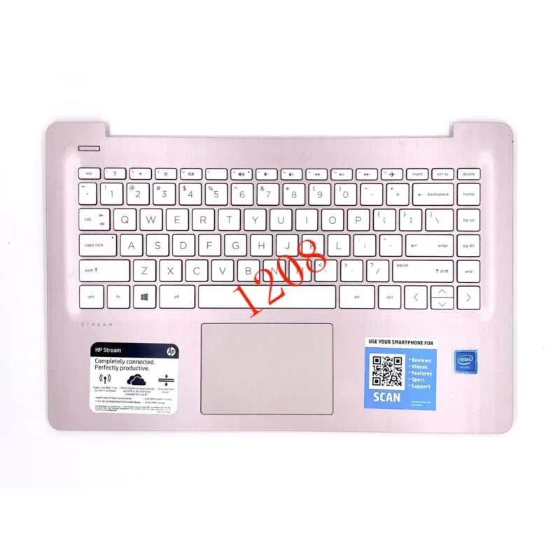 

New Genuine for HP Stream 14-CB188 Palmrest Touchpad Keyboard L59802-001 L59909-001