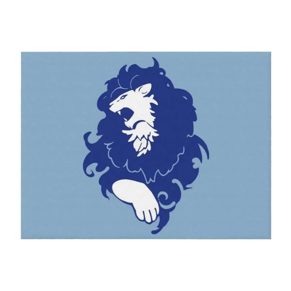 

Fire Emblem: Three Houses - Blue Lions Emblem [Colored] Throw Blanket manga sofa bed Baby Warm Blankets