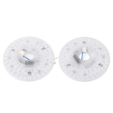 Ceiling Fan LED Light Ceiling Light Replacement Panel Three Colors Adjustable 4.92 Inch Aluminum For Home Living Room Use