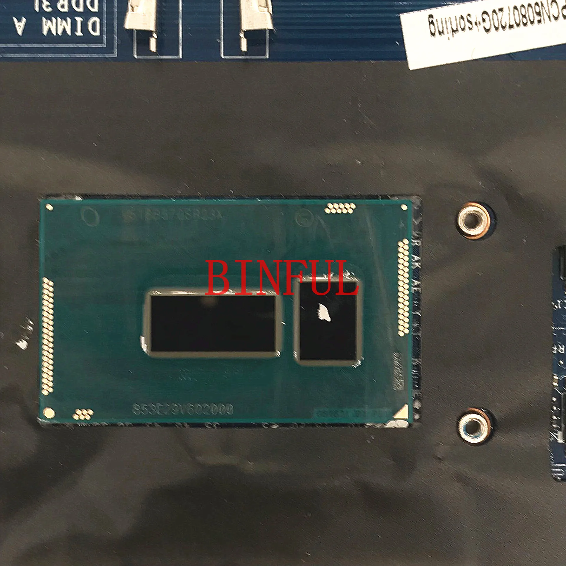 Placa-mãe CN-0G9CNK 0G9CNK G9CNK para Dell E7250 7250 Laptop Placa-mãe LA-A971P com CPU I5-5300U 100% totalmente testada funcionando bem