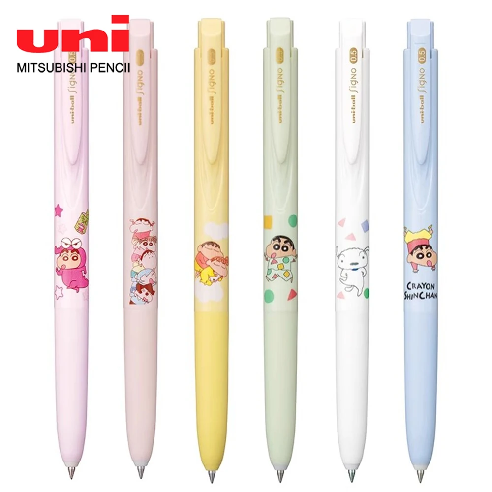 New Japan UNI Cartoon Limited Gel Pen UMN-185 Office Black Pen Quick-drying Pen 0.5mm Pens for Writing Kawaii Stationery