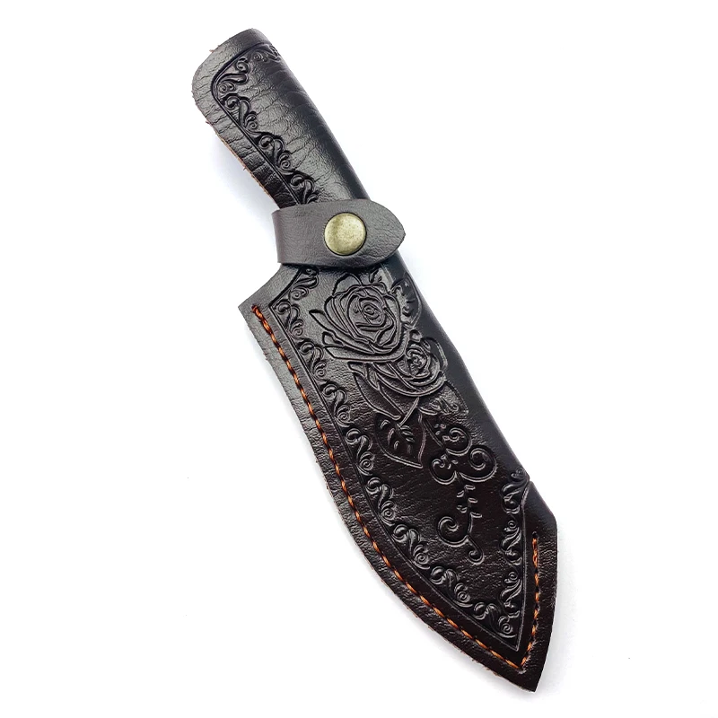 Folding Knife Set Universal Leather Sheath Customized DIY Accessories