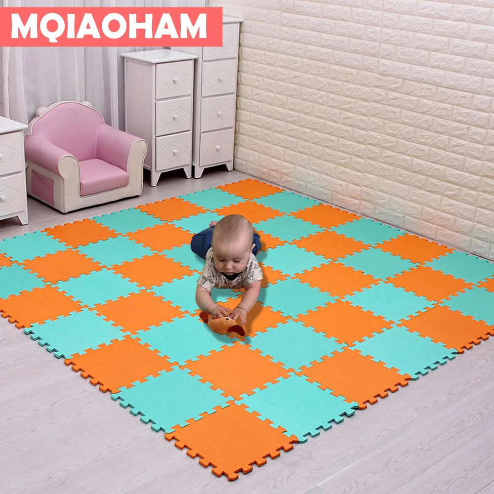 Newest EVA Children\'s Foam Carpet Mosaic floor Puzzle Carpet Baby Play Mat Floor Developing Crawling Rugs Puzzle Mat