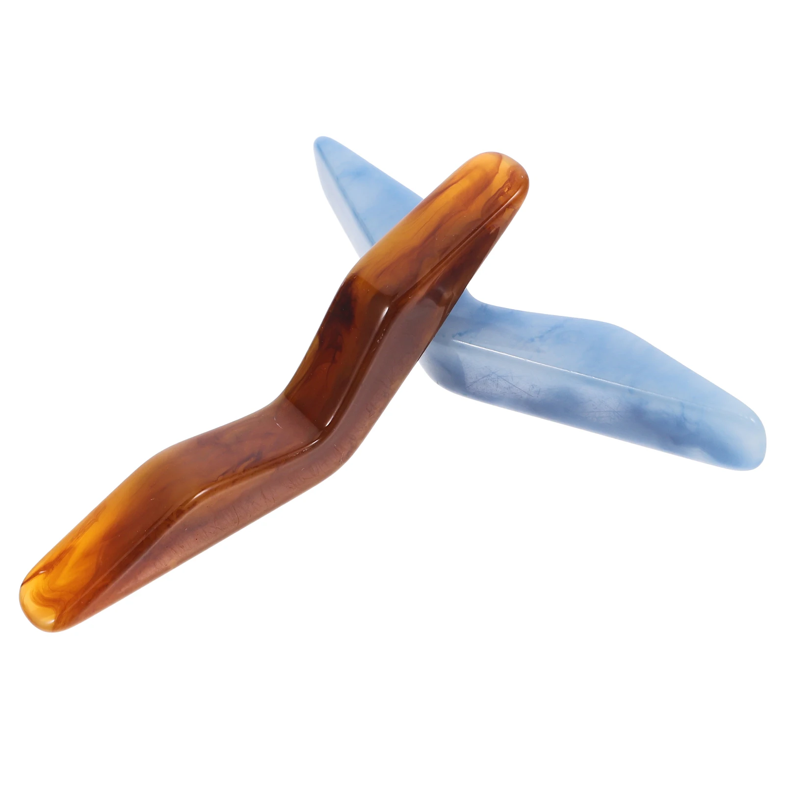 

2Pcs Thumb Book Support Finger Holder Lightweight Portable Bookmarks Thumb Page Holders Reusable Travel Resin Student Supplies