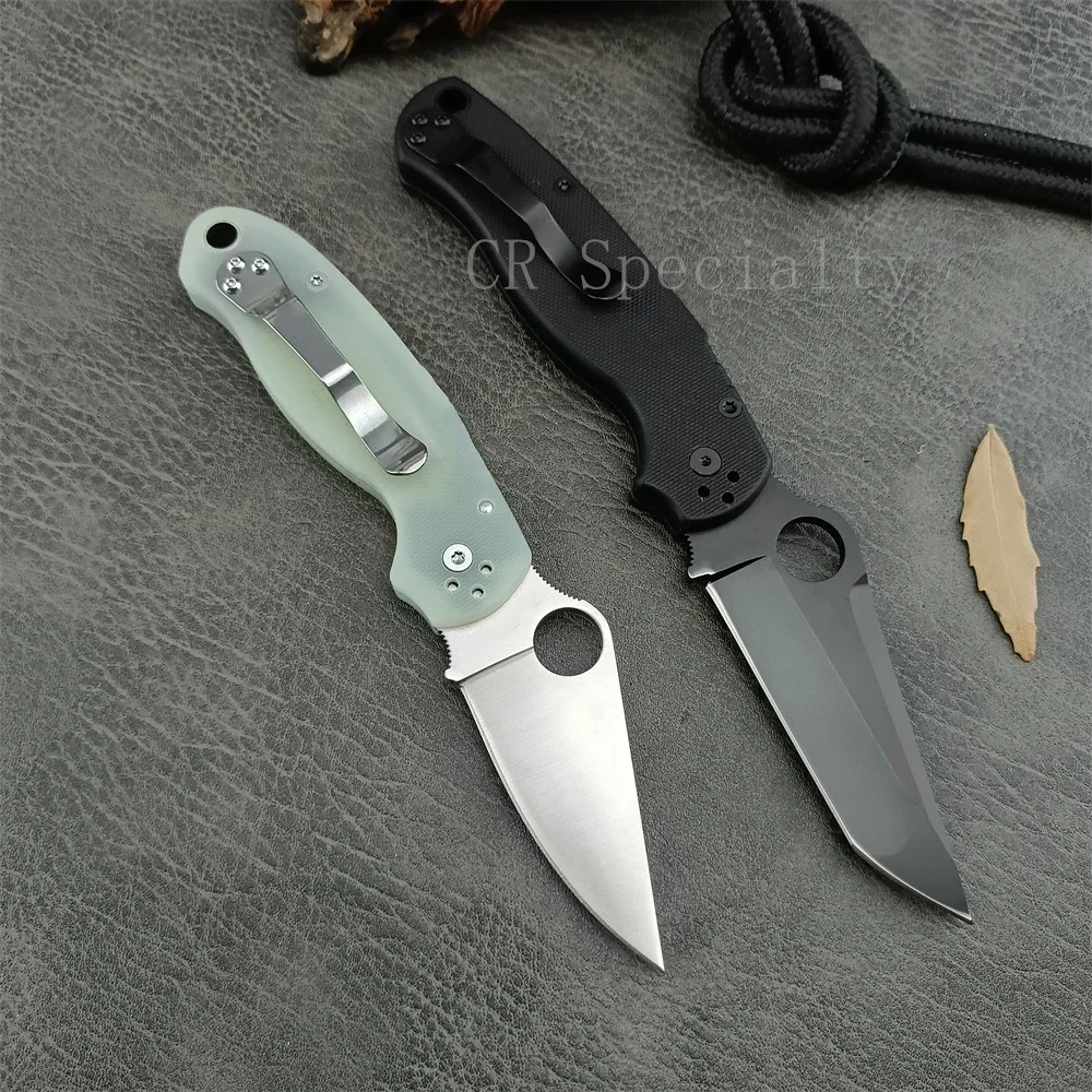 C81 Pocket Bearing Folding Knife CPM-S30V Blade G10 Handle Stainless Steel Professional Butcher's Knife Kitchen Boning Knife