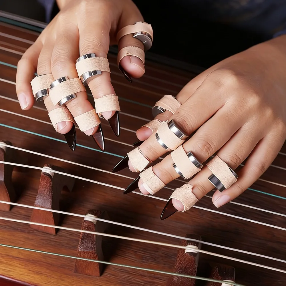 Guzheng Finger Weight Device Correct Hand Shape Finger Strength Training Guzheng Finger Practice Instrument Accessories