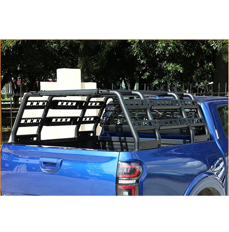 

Universal removable gantry Hilux revo 4X4 Pickup Truck Black Roll Bar for Ford Ranger Raptor F150 Dmaxcustom