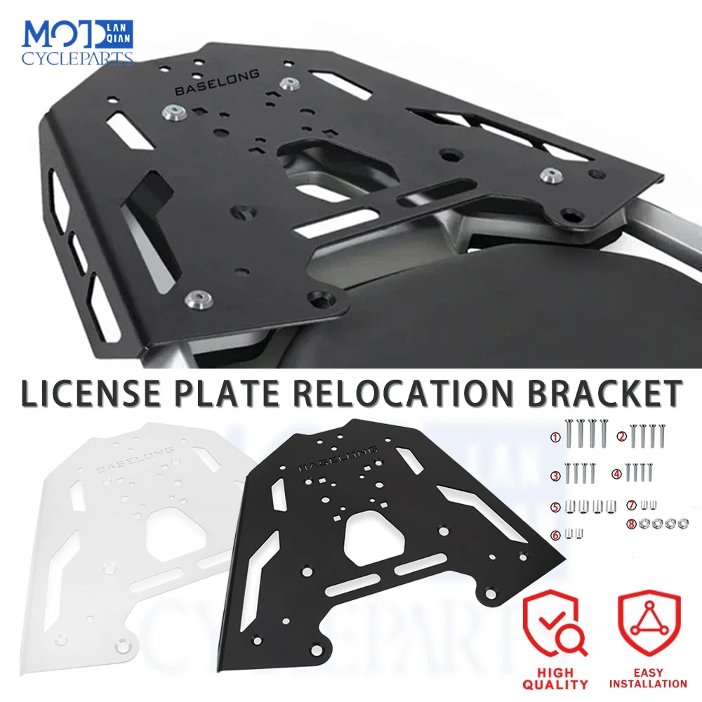 

2023 R1250GS Rear Luggage Rack Top Case Mount Plate For BMW R1200GS LC Advenutre 2014-2018 R 1250 GS LC ADV GSA 2018 - 2021 2022